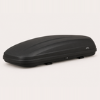 Aerodynamic roof cargo box, 470L, matte black — MobyGrid